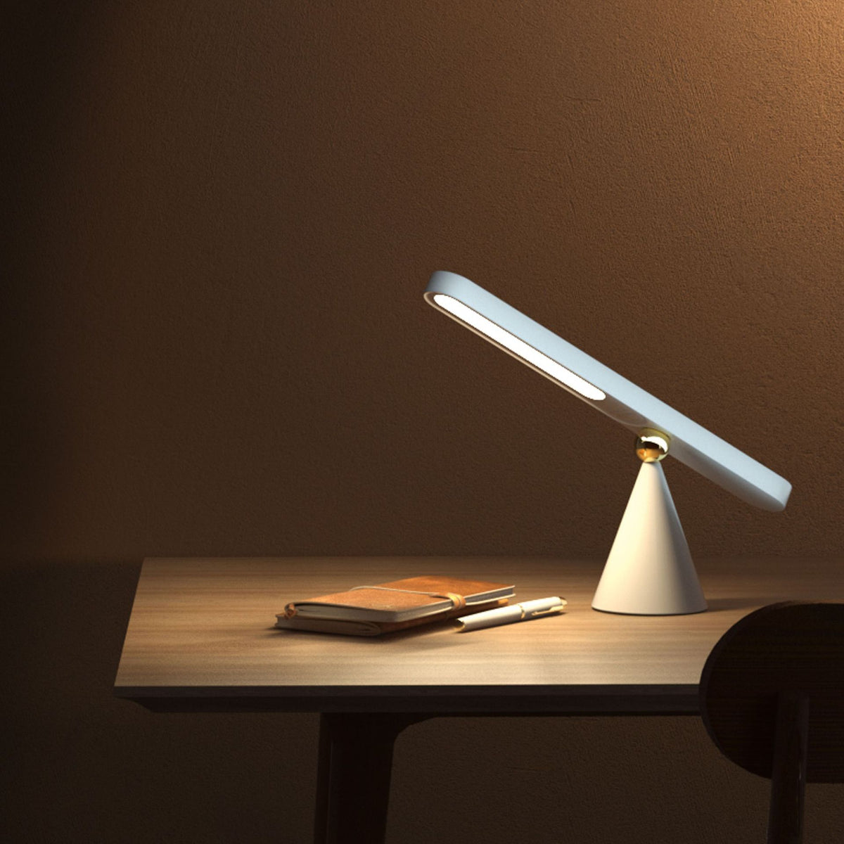 Geometric Magnetic Touch Lamp for Desk or Wall (photo 3)
