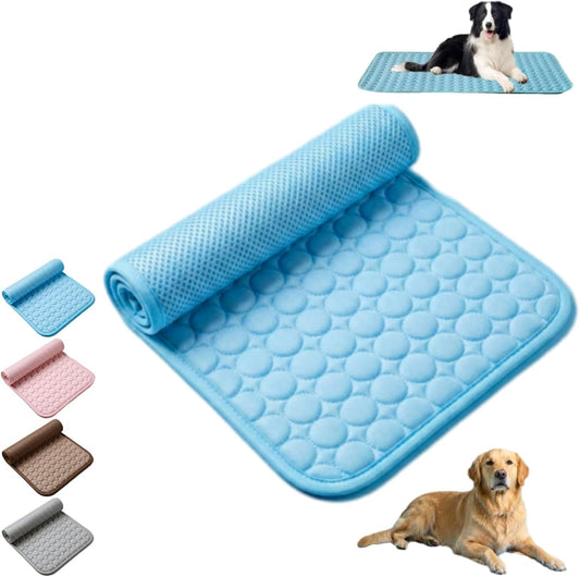 Pet Cooling Mat, Ice Silk Fabric, XS to XXL