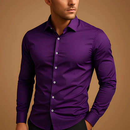Men's Long-Sleeve Button-Down Shirt (photo 16)