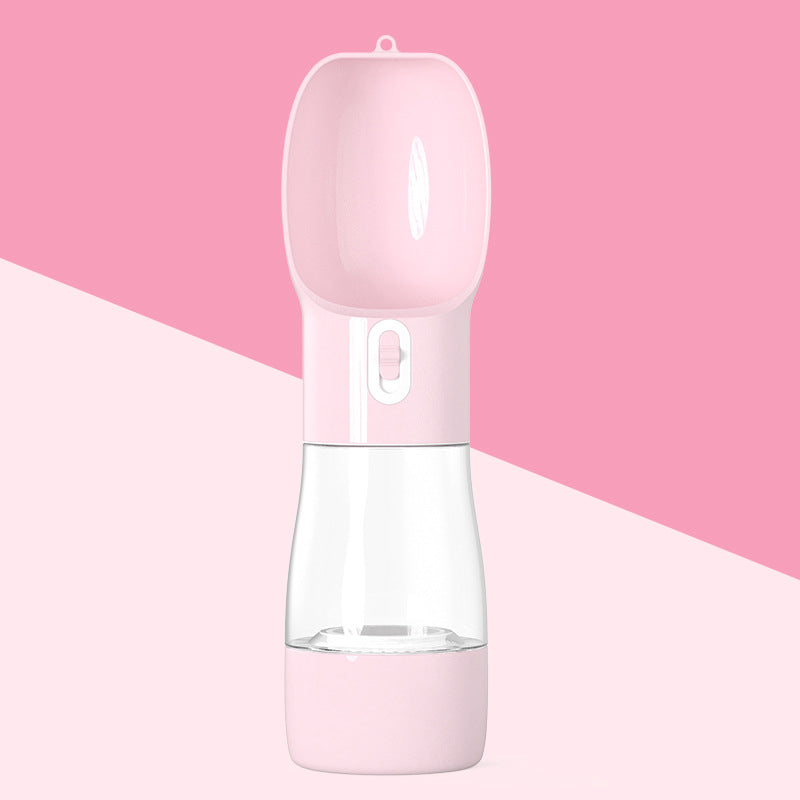 Portable Dog Water and Food Bottle with Shoulder Strap (photo 9)