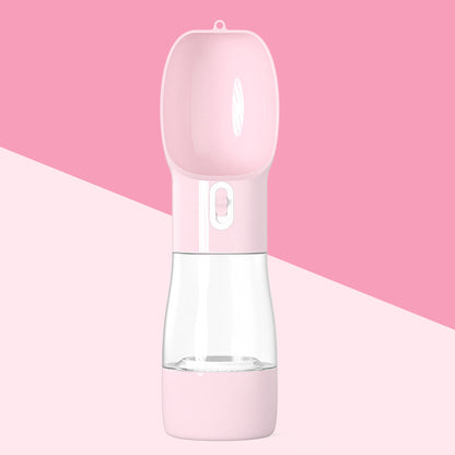 Portable Dog Water and Food Bottle with Shoulder Strap (photo 9)