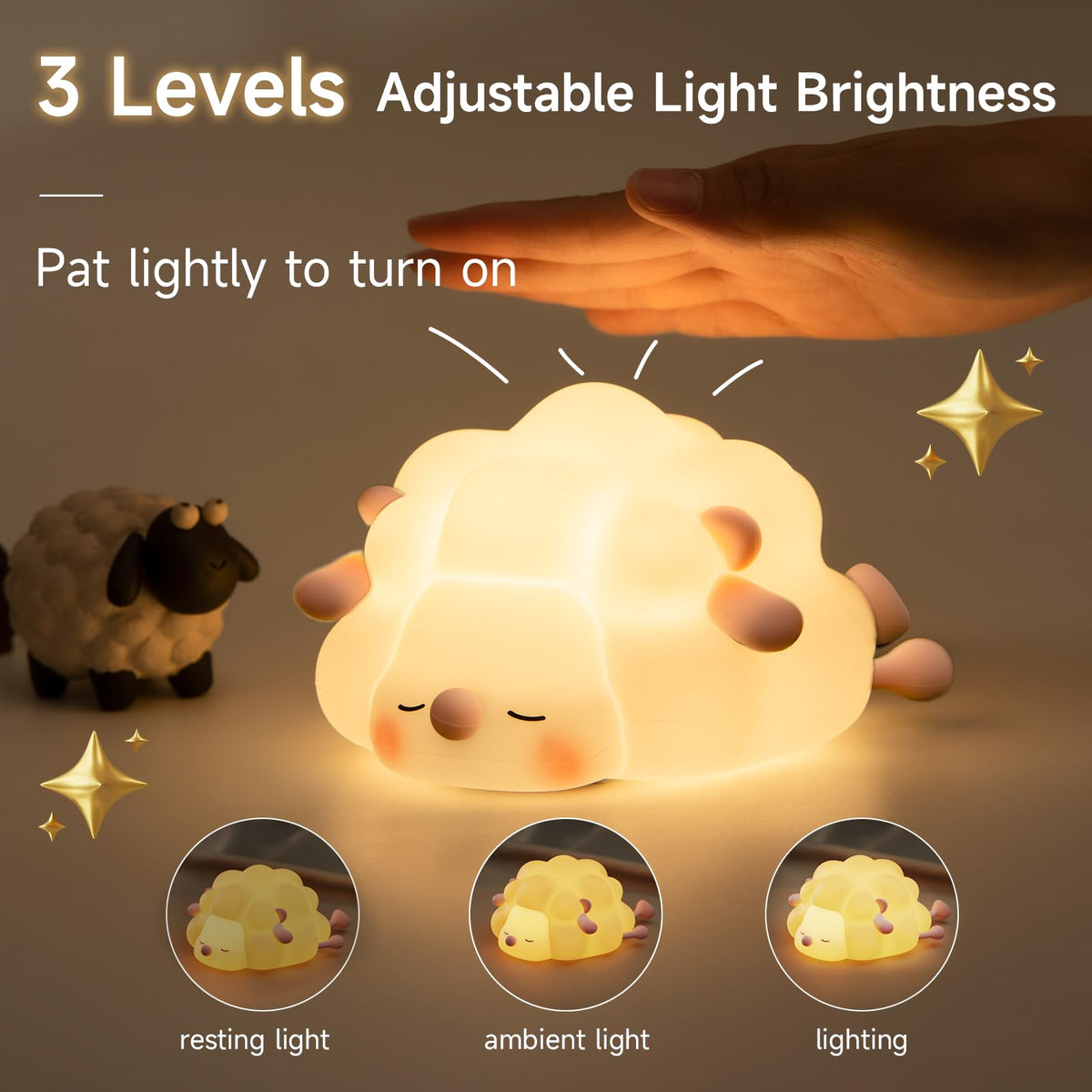 Silicone Animal Night Light with Timer