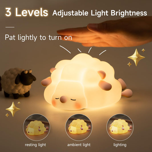 Silicone Animal Night Light with Timer