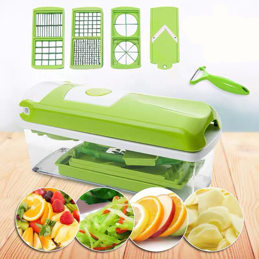 12-Piece Handheld Vegetable Chopper Set