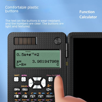 Foldable Scientific Calculator with LCD Writing Pad (photo 7)