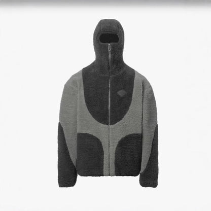 Men's Sherpa Hooded Zip-Up Jacket (photo 4)