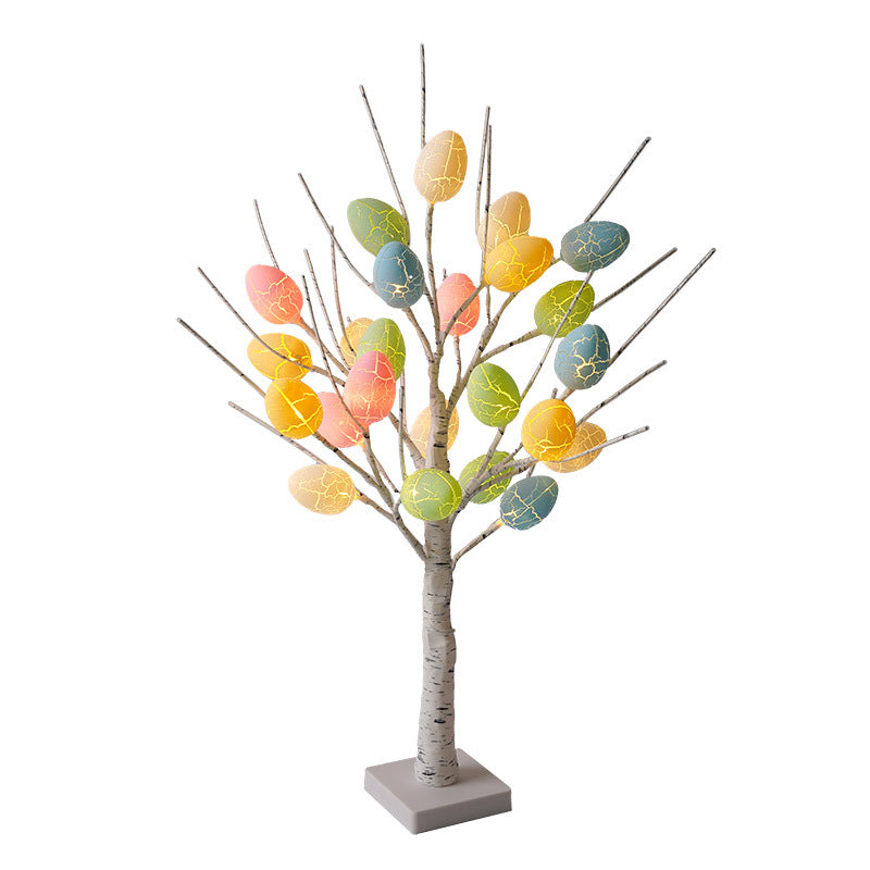 LED Birch Tree with Easter Egg Ornaments, 60 cm (photo 12)
