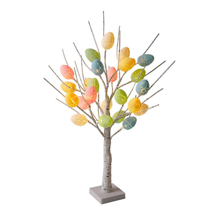 LED Birch Tree with Easter Egg Ornaments, 60 cm (photo 12)