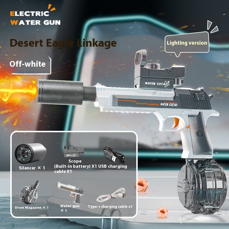 Electric Water Blaster Toy with Light, USB Rechargeable (photo 14)