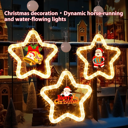 Christmas LED Star Window Hanging Light (photo 2)