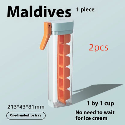 Press-Release Ice Cube Tray with Storage Box, 1 L (photo 9)