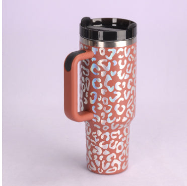 40 oz Insulated Stainless Steel Tumbler with Handle, Lid and Straw (photo 50)