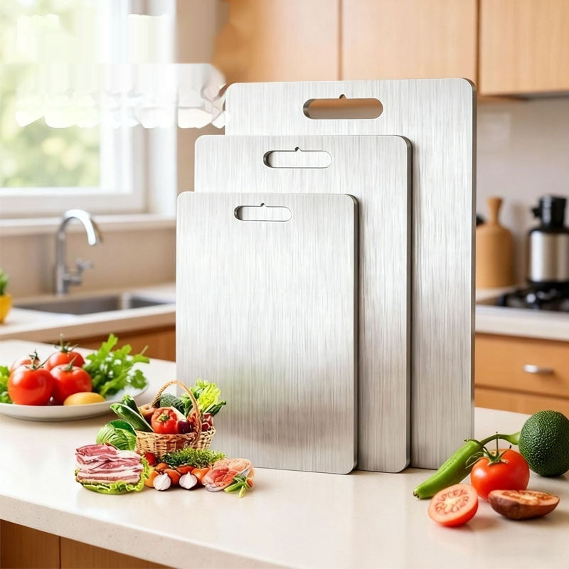Double-Sided Metal Cutting Board, 25 x 15 to 46 x 30 cm (photo 2)