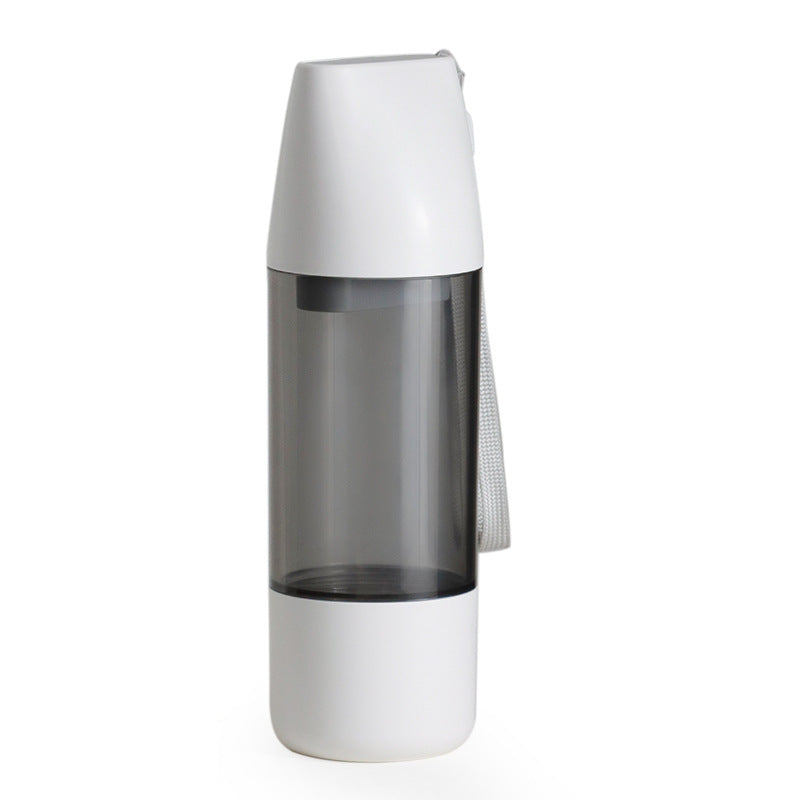 Portable Dog Water Bottle with Food Container, 350 ml (photo 7)
