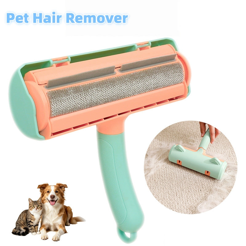 Reusable Pet Hair Remover Brush for Carpet and Furniture