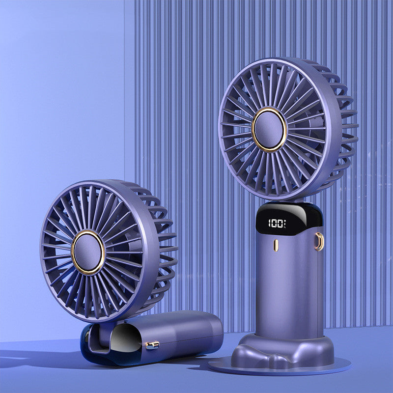 Foldable USB Rechargeable Handheld and Neck Fan (photo 8)
