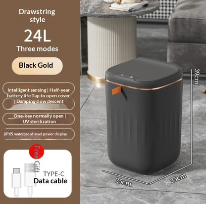 Motion Sensor Trash Can with Lid, 11 to 24 L (photo 25)
