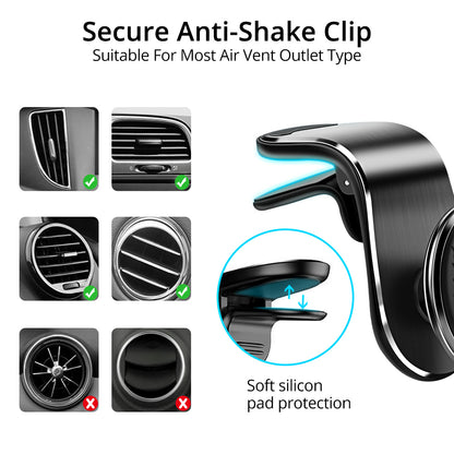 Magnetic Car Air Vent Phone Mount, 360° Rotation (photo 8)