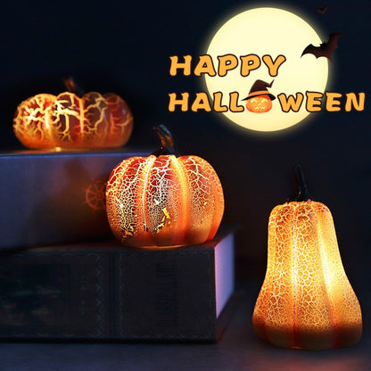 Halloween LED Pumpkin Candle Lamp
