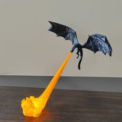 3D-Printed Dragon Bookshelf Light Decoration (photo 3)