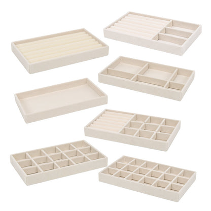 Velvet-Covered Drawer Organizer Tray (photo 1)