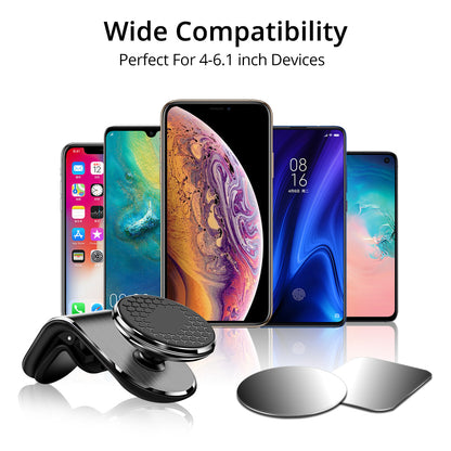 Magnetic Car Air Vent Phone Mount, 360° Rotation (photo 7)