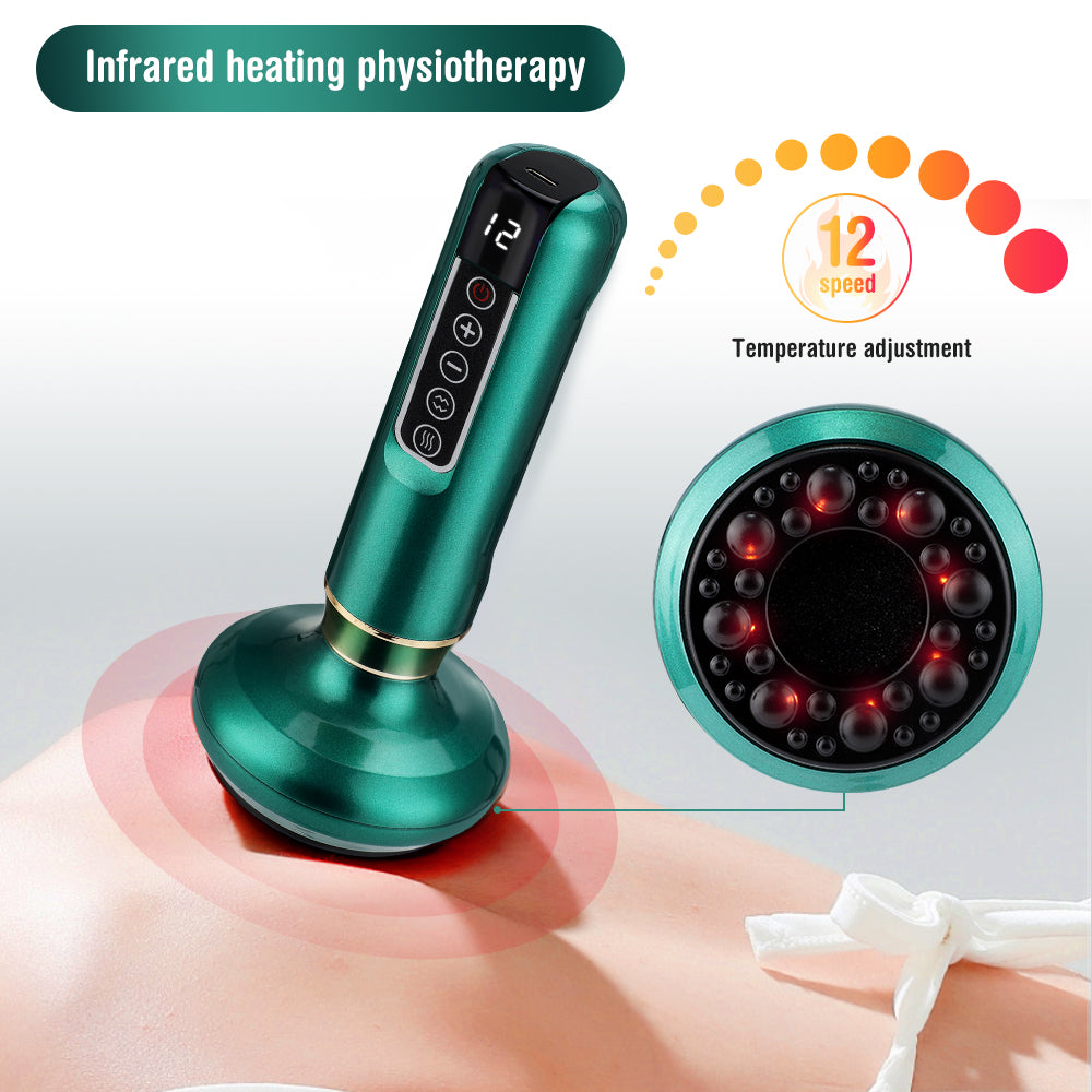 Electric Cupping and Gua Sha Body Massager, Rechargeable (photo 9)