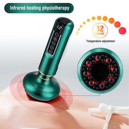 Electric Cupping and Gua Sha Body Massager, Rechargeable (photo 9)