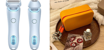 2-in-1 Women's Rechargeable Shaver and Trimmer (photo 19)