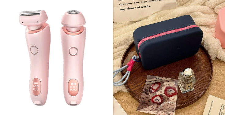 2-in-1 Women's Rechargeable Shaver and Trimmer (photo 16)