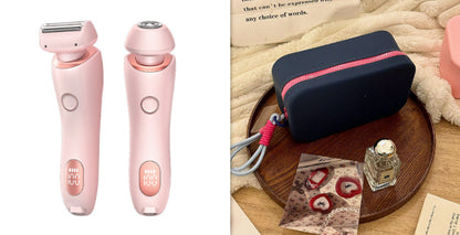 2-in-1 Women's Rechargeable Shaver and Trimmer (photo 16)