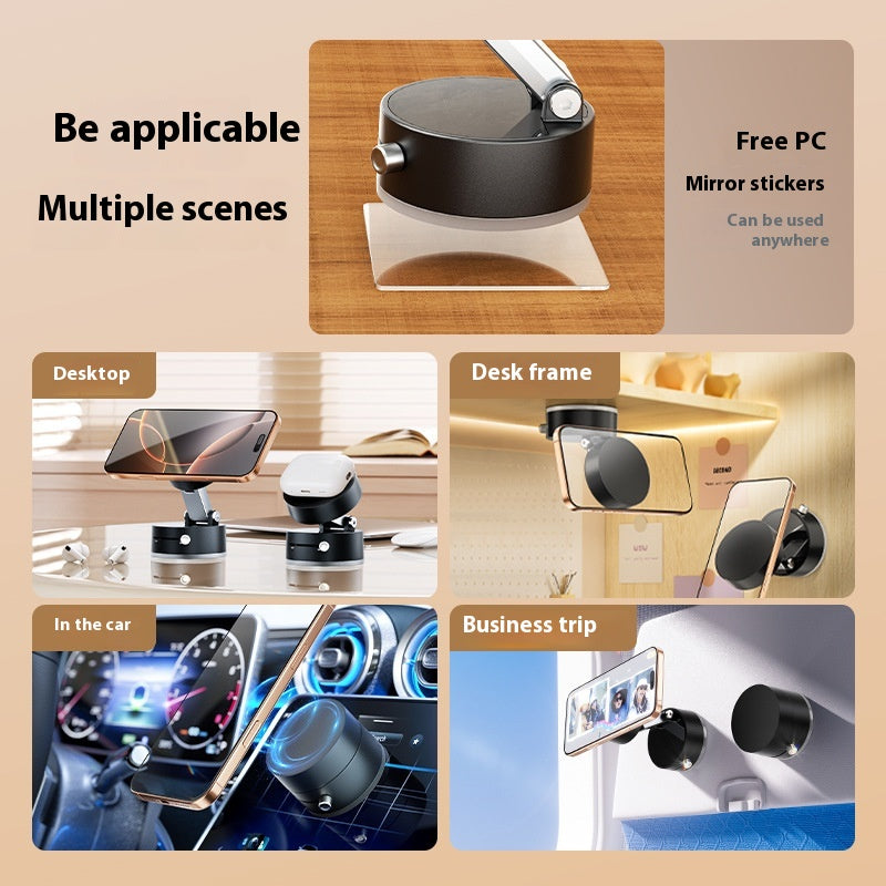 Foldable Magnetic Suction Cup Phone Holder (photo 6)
