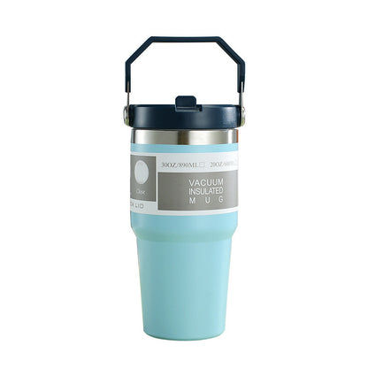 30 oz Insulated Stainless Steel Tumbler with Handle (photo 9)
