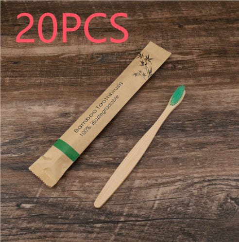 Bamboo Toothbrushes with Soft Bristles (photo 21)