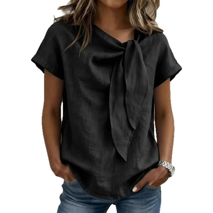 Women's Short-Sleeve Loose Casual T-Shirt (photo 6)