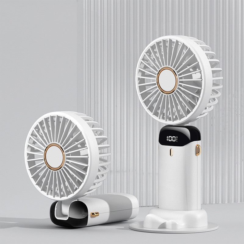 Foldable USB Rechargeable Handheld and Neck Fan (photo 7)