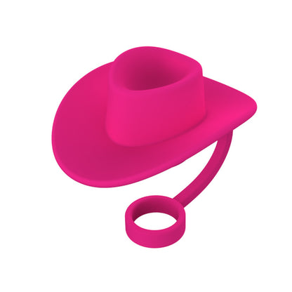 Silicone Hat-Shaped Straw Toppers (photo 14)