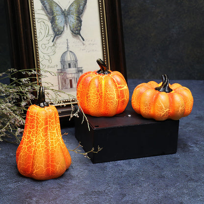 Halloween LED Pumpkin Candle Lamp (photo 5)