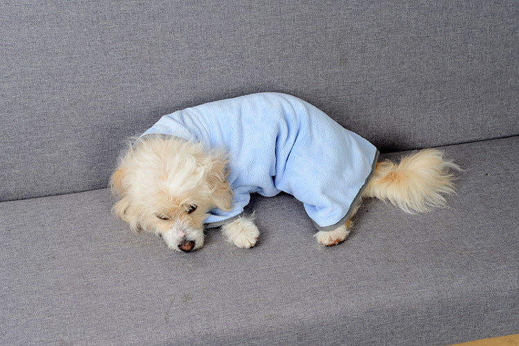 Microfiber Pet Bathrobe Towel (photo 23)
