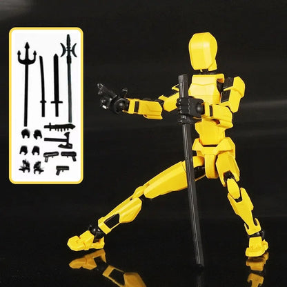 3D-Printed Articulated Robot Figure (photo 24)