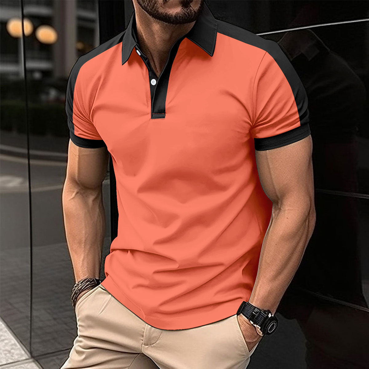 Men's Short-Sleeve Polo Shirt (photo 6)