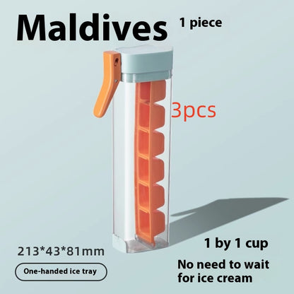 Press-Release Ice Cube Tray with Storage Box, 1 L (photo 10)