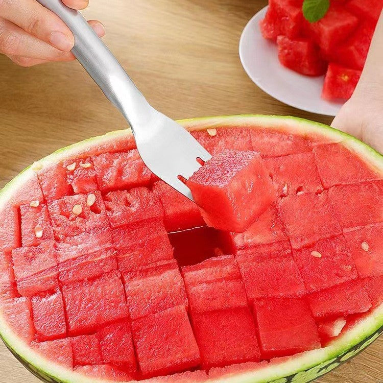 2-in-1 Stainless Steel Watermelon Slicer Fork (photo 11)