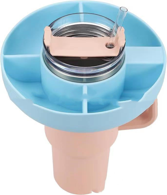 Silicone 4-Compartment Snack Ring for 40 oz Tumblers (photo 11)