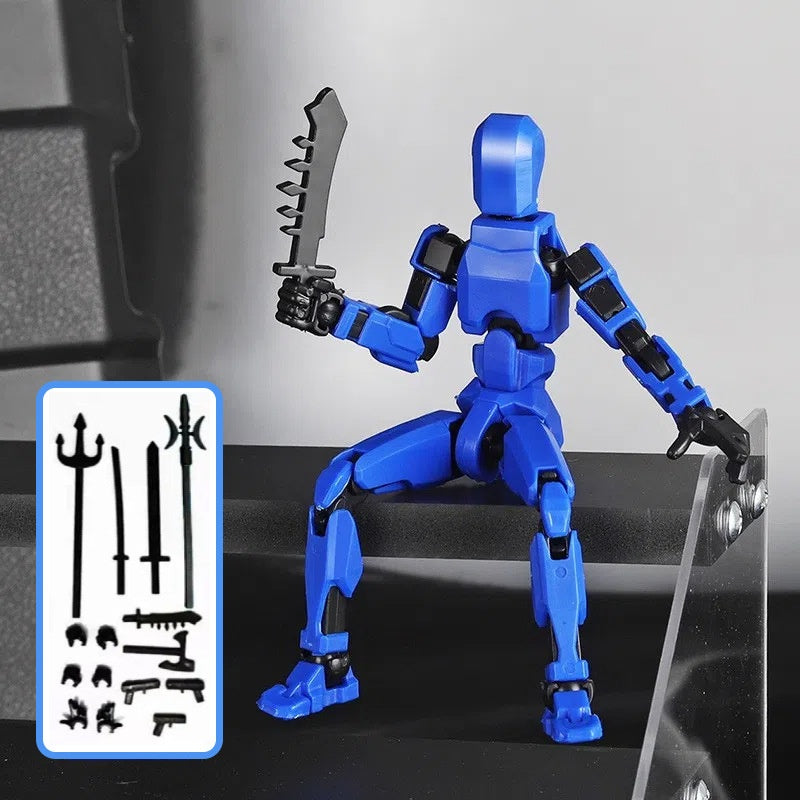 3D-Printed Articulated Robot Figure (photo 28)