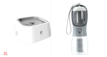 3-in-1 Portable Dog Water Bottle with Food and Bag Compartments (photo 18)