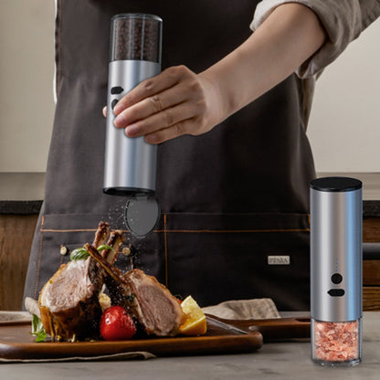 USB Rechargeable Electric Salt and Pepper Grinder (photo 6)