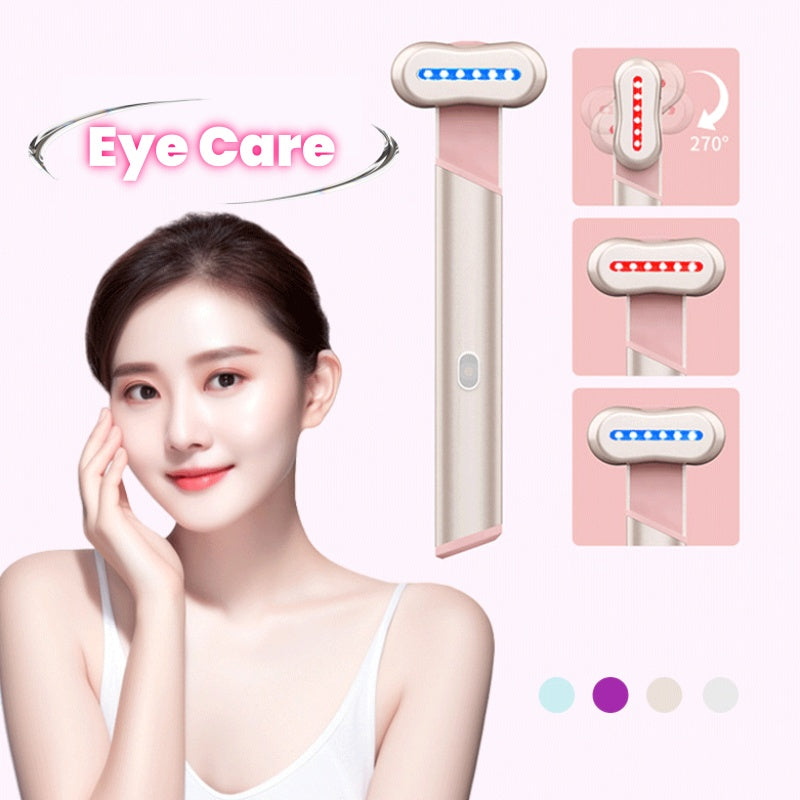 Electric Eye Massage Wand with Light and Warmth