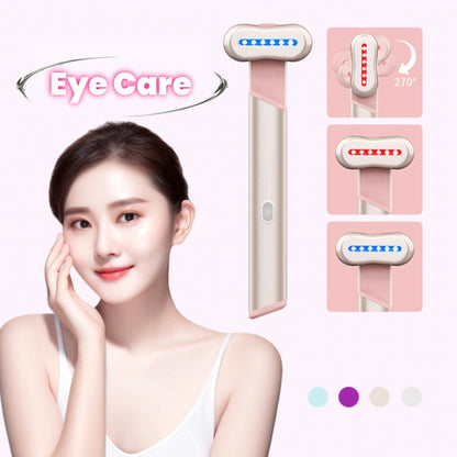 Electric Eye Massage Wand with Light and Warmth