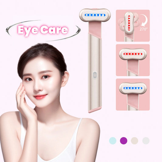 Electric Eye Massage Wand with Light and Warmth